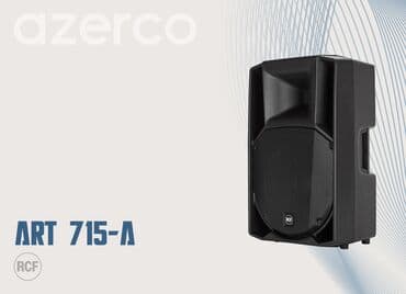 edifier dinamik: Yeni RCF Kolonka, Növ - Akustik, rəng - Qara — 5