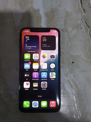IPhone Xs, 256 GB, Space Gray, Barmaq izi, Face ID, Simsiz şarj