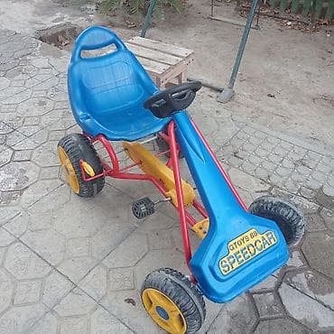 elekt: Uşaq üçün pedallı gokart – GTOYS 88 SPEEDCAR - Tip: Pedallı dörd — 1