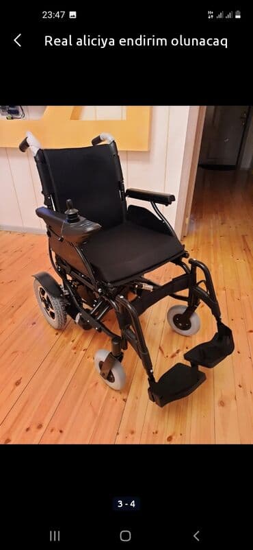 əlillər üçün araba: Əlil arabasi matorlu — 1