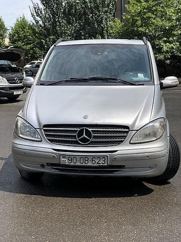 Mercedes-Benz Viano, gümüşü rəng, Azərbaycanda qeydiyyat