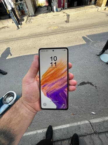samsung tab s4 qiymeti: Samsung Galaxy A53, rəng - Çəhrayı — 9