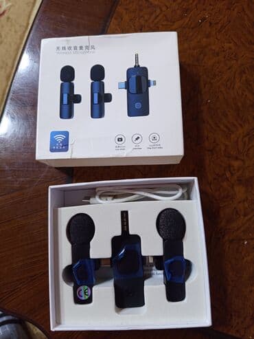 Yeni Simsiz (Bluetooth) Mikrofon Pulsuz çatdırılma