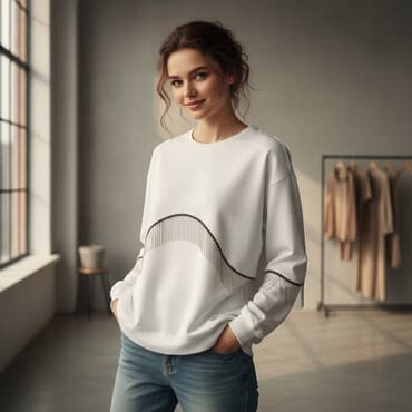 Svitşot, New Yorker, One size, rəng - Ağ lalafo.az -da Svitşot, New Yorker, One size, rəng - Ağ