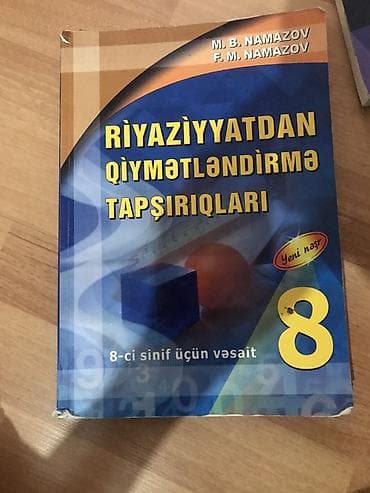 kub hesablama: Riyaziyyatdan Qiymətləndirmə Tapşırıqları – 8-ci sinif üçün vəsait — 1