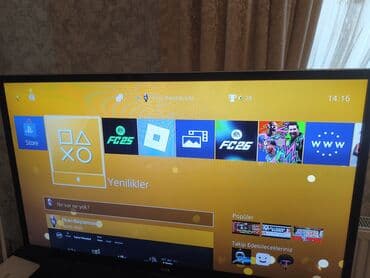 sony mikrafon: Playstation 4 Slim 2 eded pult 1Tb Yaddaş ustunde coxlu oyunlar Fifa — 3