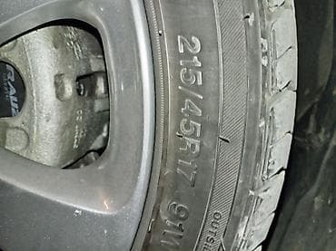 Транспорт: Б/у Колесо Hyundai 215 / 45 / R 17, 5 Болтов — 4