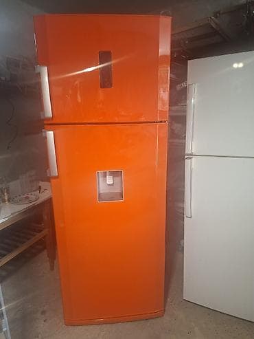 İşlənmiş 2 qapılı Beko Soyuducu Satılır, rəng - Sarı