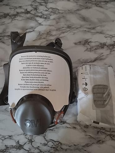 training mask: 3M tam üzlük respirator maskası - Brend: 3M - Tip: Tam üzlük — 1