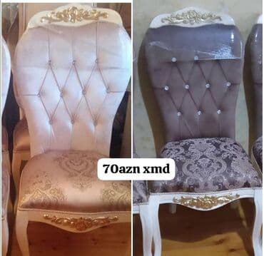 Qonaq otağı üçün, Yeni, Qatlanmayan, Stul