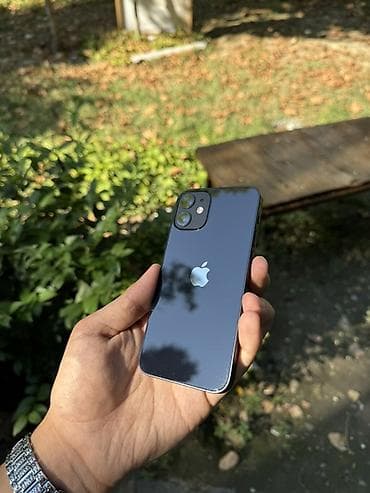 mini çanta: IPhone 12 mini, Qara, Face ID — 1