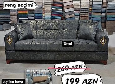 duz divanlar: Qonaq otağı üçün rahat divan - Rəng seçimi: geniş parça və rəng — 1