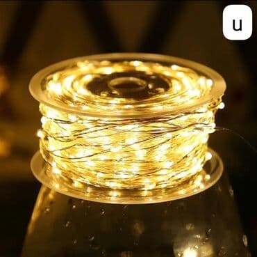 светодиодная бегущая строка: Məftil işıq Yolka və ya dekor üçün istifadə olunur 220 woltla işləyir — 5