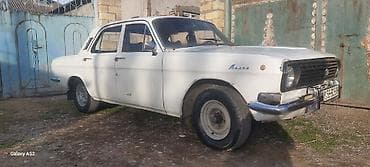 gaz 3110: GAZ-24 “Volqa” sedan - Kuzov: 4 qapılı, ağ rəng, xrom bamperlər — 2