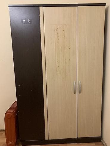 dolab kombi: 3 qapılı, Digər rəng, Digər material, Açılan, Düz dolab — 2