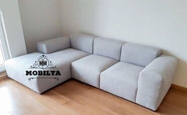 divan şəkilləri: Künc divan, Bazalı, Açılan — 11