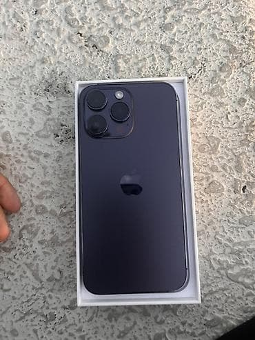 iphone 14 pro ağ: IPhone 14 Pro Max, 128 GB, Deep Purple, Face ID — 1