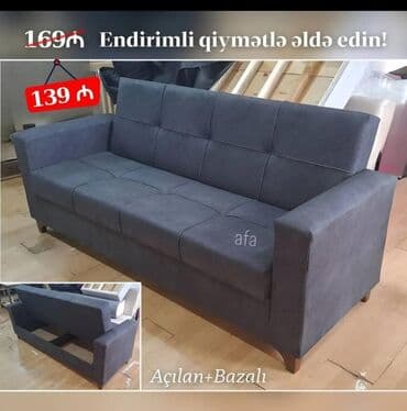 açılıb yığılan stol: Divan, Yeni, Açılan, Bazalı, Parça, Ödənişli çatdırılma — 2