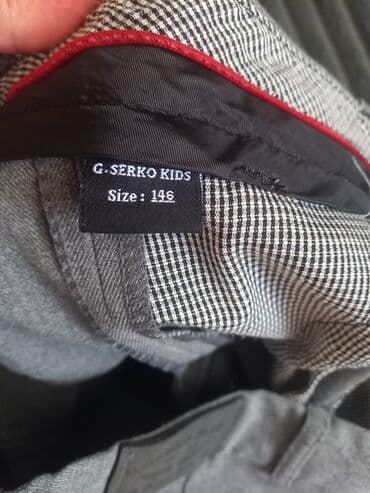 qaqa şalvarı: Классические Мужские брюки, Benetton, цвет - Серый — 3