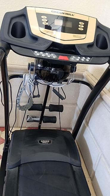 velosiped 3 teker: GREEN HILL qaçış trenajoru – çoxfunksiyalı ev fitnes kompleksi — 2