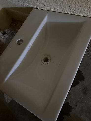 divar saatı: Keramik hamam/lavabo qabı elaqe üçün Vp dan yaxın - Material: ağ — 6