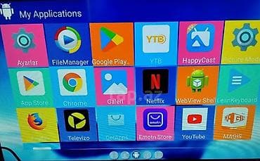islenmis kalonka satisi: Yeni Smart TV boks TV box 4 GB / 32 GB, Android, Ünvandan götürmə — 2