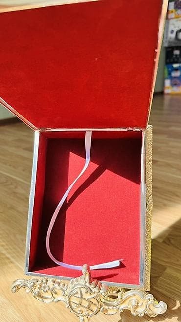 sekiler: Tel: 099-597-75-75 Dekorativ Quran qutusu və dayağı - Material — 2