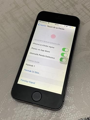 iphone se telefon: IPhone 5s, Space Gray, Sənədlərlə — 5