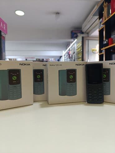 телефон fly ds105d: Nokia 105 4G, 4 ГБ, цвет - Черный, Кнопочный — 3