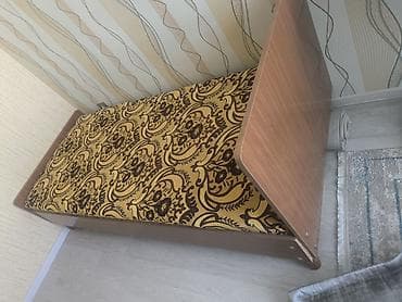 Məhsul: Tək nəfərlik taxta çarpayı və döşək - Ölçü: təxmini tək ölçü — 2