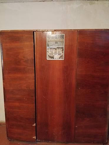 kombi panel: İşlənmiş, 3 qapılı, Qəhvəyi, Taxta, Açılan, Düz dolab — 1