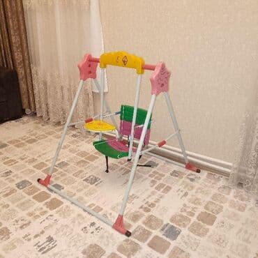 Oturacaq-yelləncək, Zontiksiz, Metal