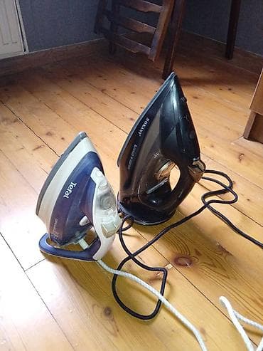 Аристоны: 2 ədəd ütü Sokany və Tefal.Sokany 2600 w Çin istehsalı digəri Tefal — 1