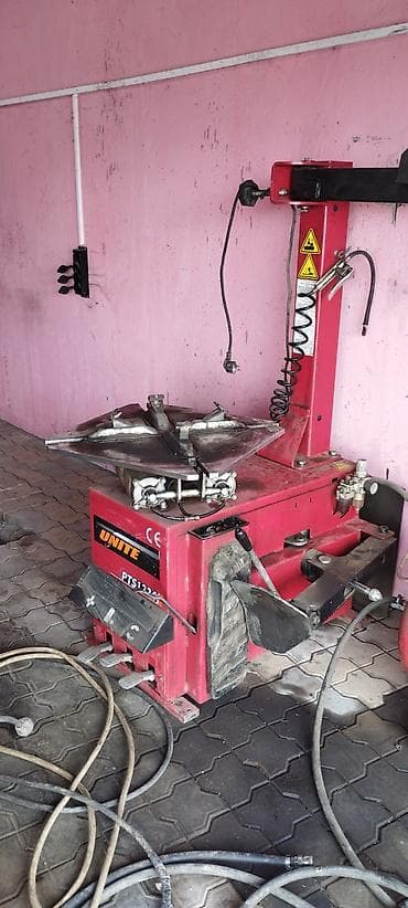 UNITE PTS1224 şin söküb-taxma aparatı və UNITE PBM1024 təkər — 2