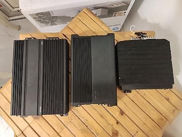Avtoakustika komplekti – subwoofer + 4 ədəd mid-woofer - Subwoofer — 6