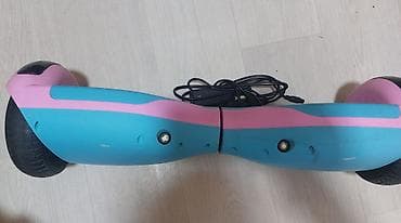 seagway: Uşaq üçün balans skuter/hoverboard - Rəng: mavi-çəhrayı, qara rezin — 3