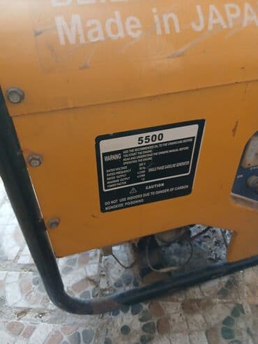 Benzinli generator – BEILUN 5500 - Təkfazalı benzin generatoru -