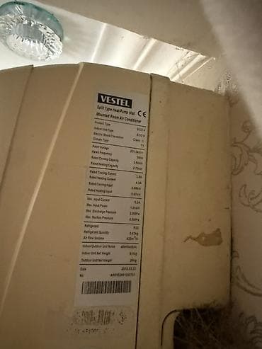 panel cit: Vestel divar tipli split kondisioner - Marka/model: Vestel (divar — 5