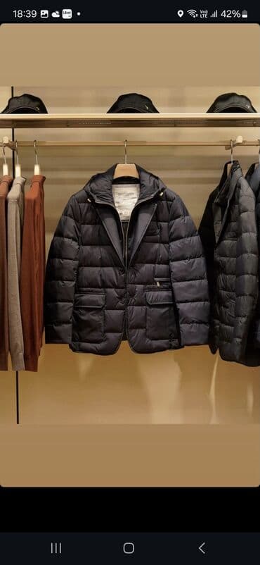 белые мужские куртки: Kurtka, Bolonka, Qış — 6