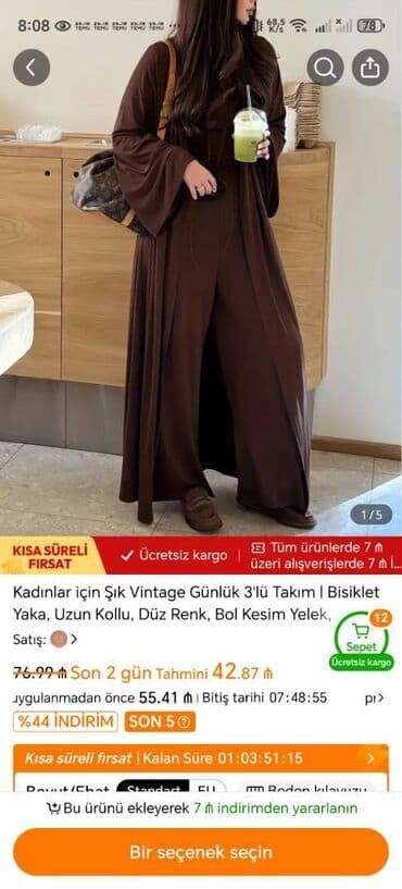 Çimərlik geyimləri: Salam, yenidir 🌸 Çox dəbli, axımlı parçadan 3-li dəst. Bədənə çox — 4