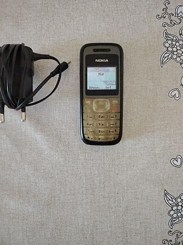 Nokia C12, rəng - Qara, Düyməli