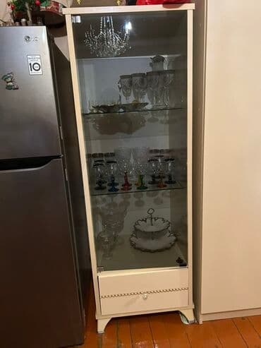 qapi iclikleri: Açılan, 1 qapı Düz dolab — 1