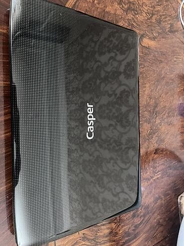 Casper noutbuk - Brend: Casper - Korpus: parlaq qara, üst qapaqda