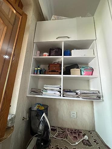 Yeni, 2 qapılı, Ağ, Açılan, Düz dolab