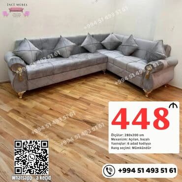 Divanlar: Künc divan, Yeni, Açılan, Bazalı, Parça, Şəhərdaxili pulsuz çatdırılma — 1