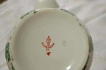 Çay dəsti, rəng - Ağ, Farfor, Çexiya — 2
