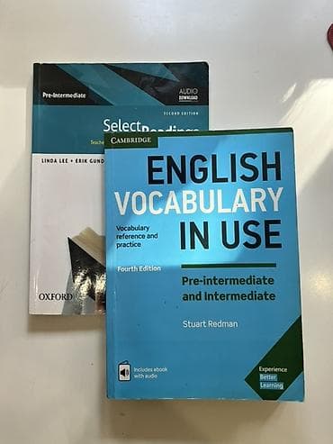 Məhsul: İngilis dili üzrə 2 dərslik dəsti 1) English Vocabulary in — 2