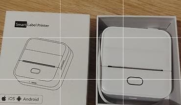 Торговые принтеры и сканеры: Smart Label Printer – mobil etiket çap cihazı - Kompakt, kvadrat — 1