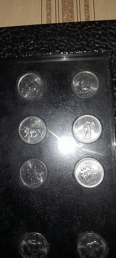 Somali 2007 ci il.il və ay burcler hesr llunmuș monetler.24 eded — 5