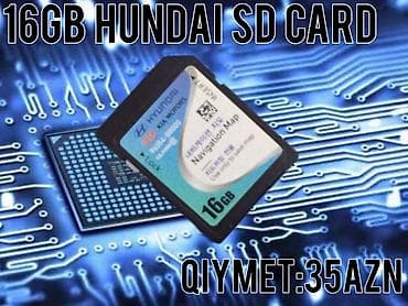 Hyundai/Kia naviqasiya sistemi üçün 16GB SD kart - Brend uyğunluğu